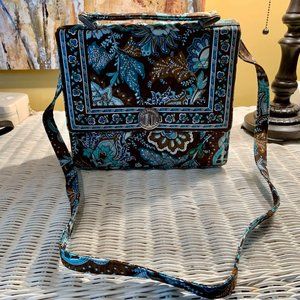 NWOT Vera Bradley Julia Crossbody Bag in Java Blue